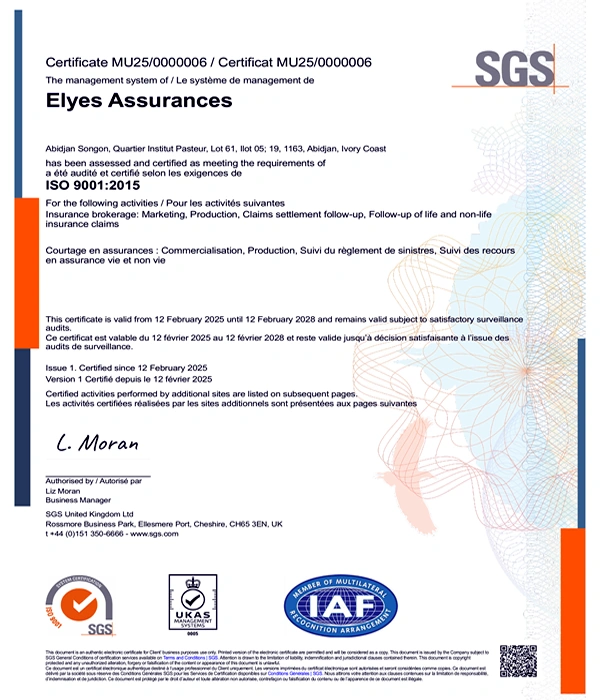 Certifié ISO 9001