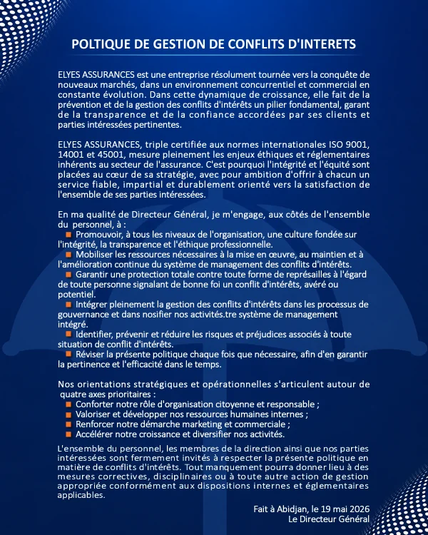 Politique Conflit d'intérêt